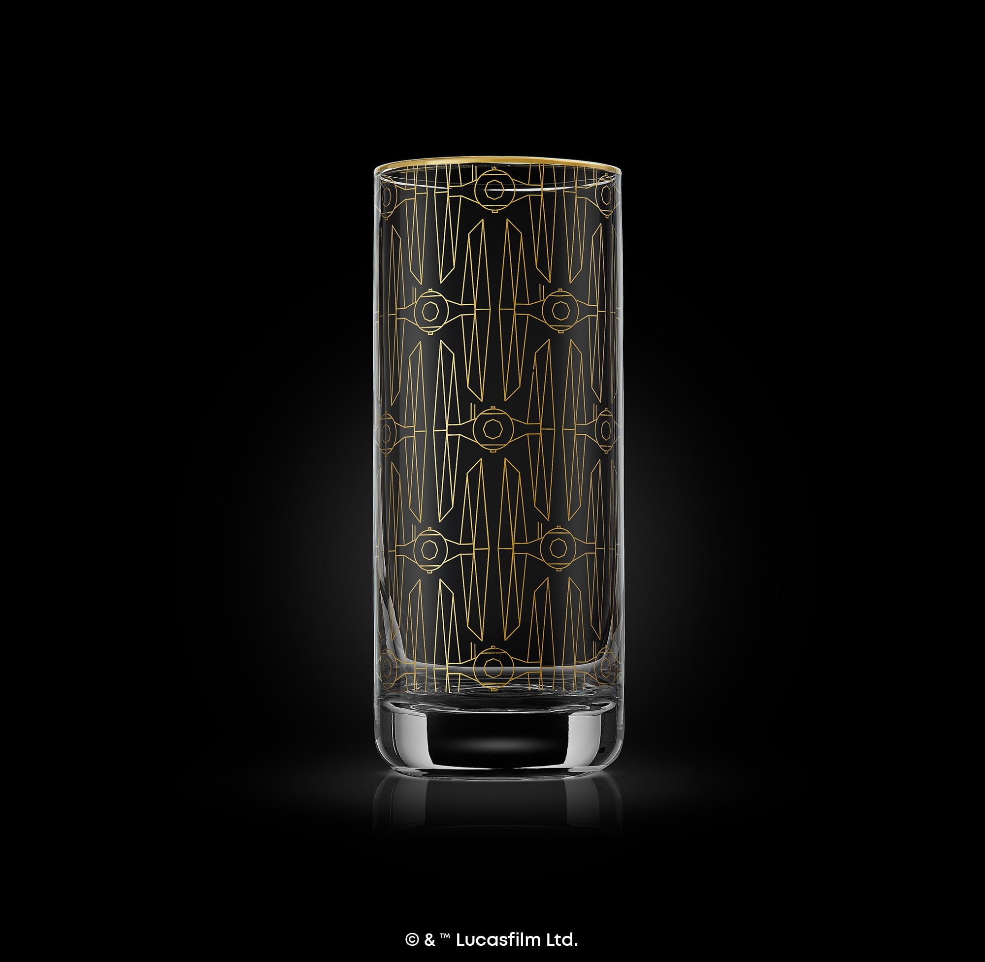 Star Wars™ Limited Edition Deco Collection Tall Glasses, Set of 4